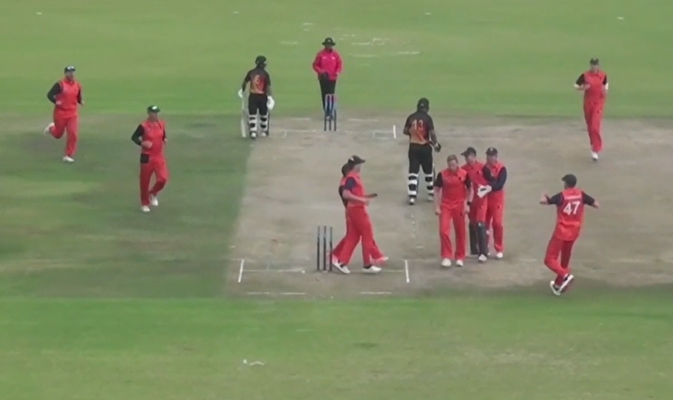 Van Beek's all round show guides NED to a 52-run win