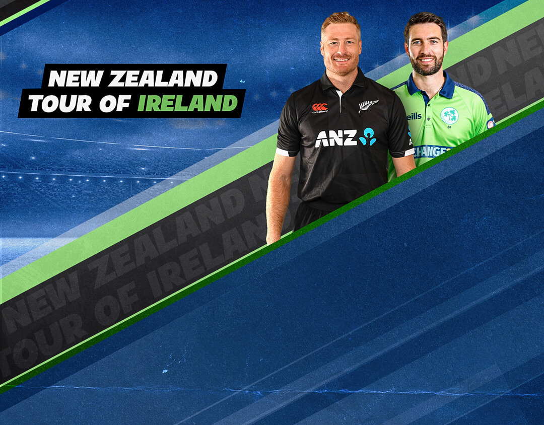 1st t20i of new zealand tour of ireland, 2022: ireland vs new zealand banner