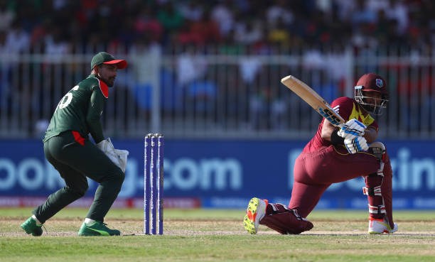 Pooran the lone warrior for WI with 73