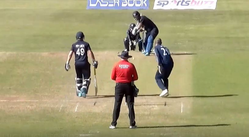 Safyaan Sharif shines as Scotland beat Namibia by 77 runs