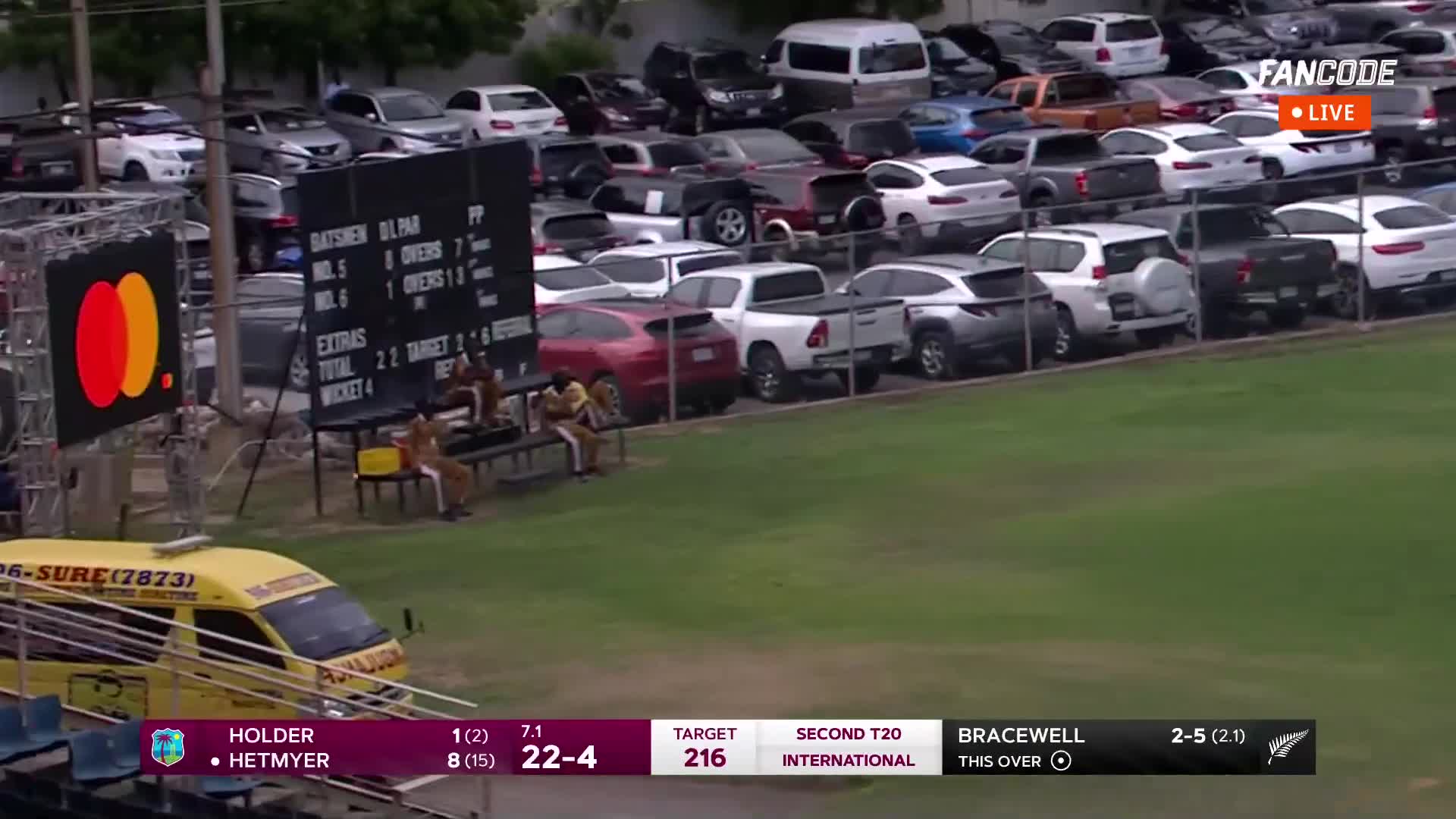 Six! Pulled Over Deep Midwicket By Hetmyer For A Maximum