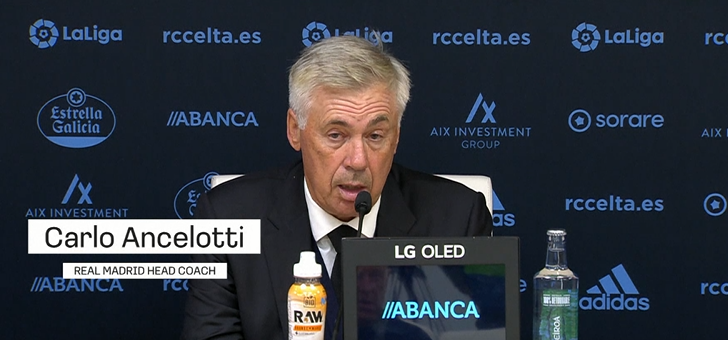 Modric "immortal" says Ancelotti after 4-1 win at Celta Vigo