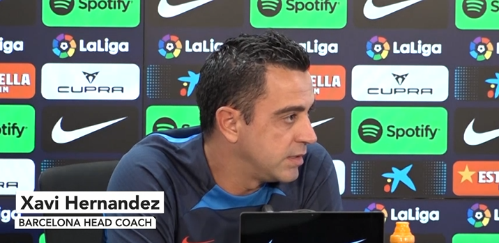 Xavi excited as Barcelona gear up to face Rayo Vallecano