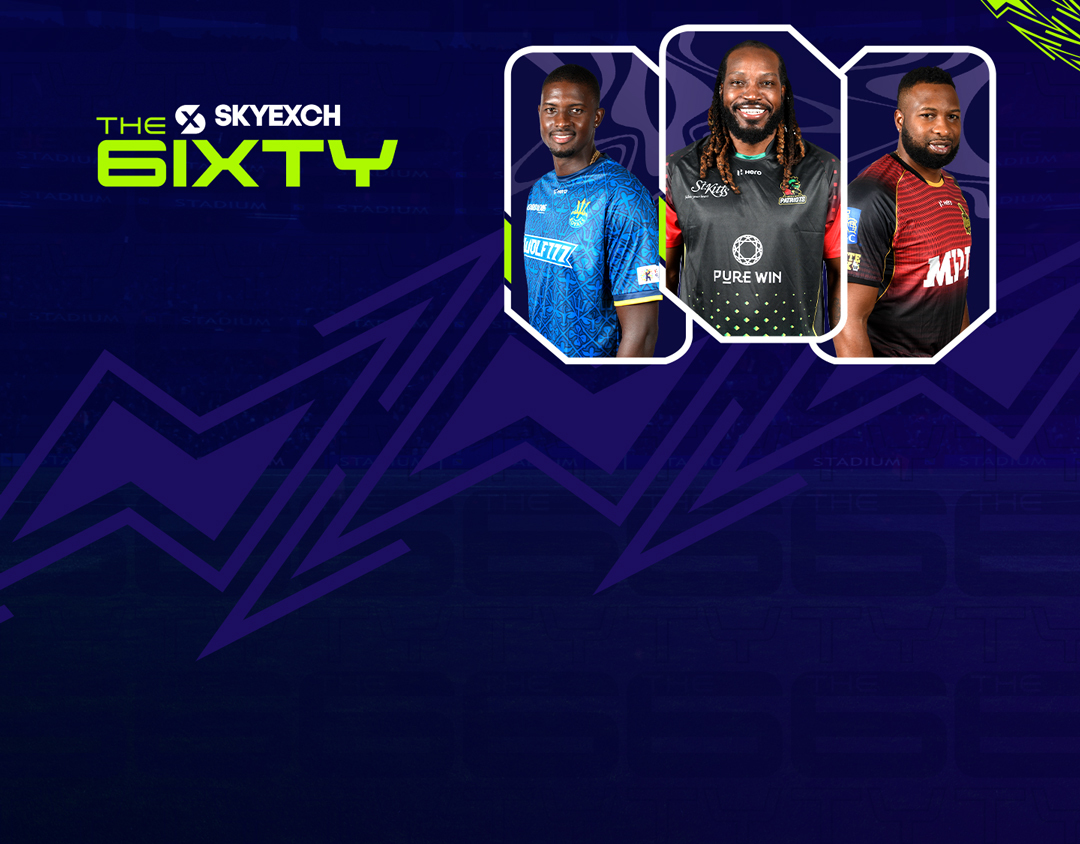 Match 7 of the 6ixty: saint lucia kings vs jamaica tallawahs banner