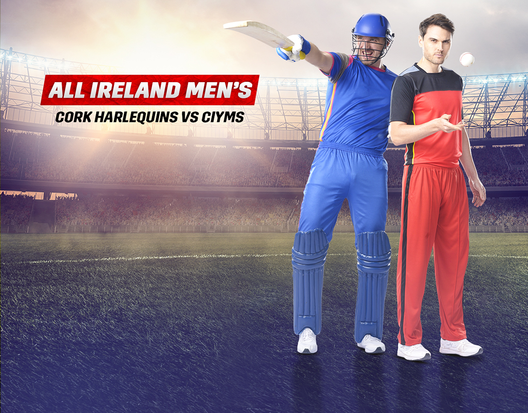 Final of clear currency all-ireland t20 mens, 2022: cork harlequins vs ciyms banner