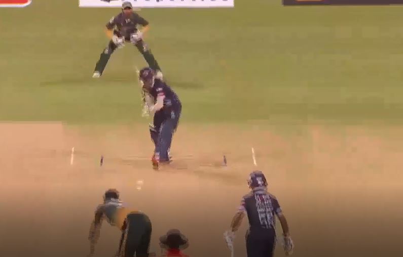 8 Fours, 6 Sixes! LR Chethan's valiant knock of 105*