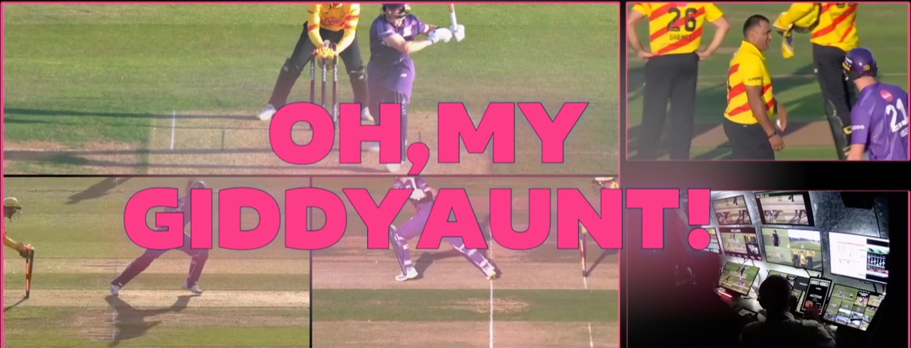 Mic Drop! Hilarious Umpire reaction to world's toughest decision