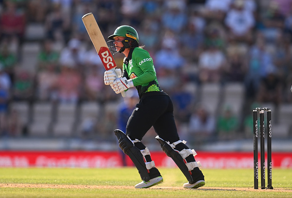 Wyatt impresses with her lightning fast knock of 65 off 34