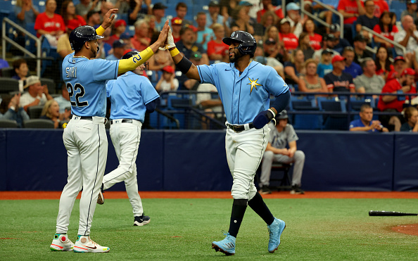 MLB: Tampa Bay Rays v Los Angeles Angels - Highlights