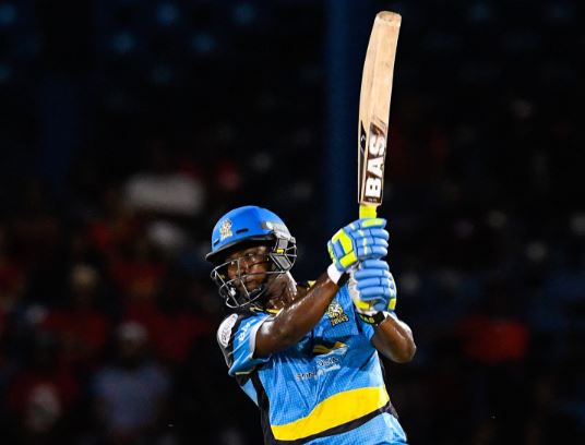 2 Fours, 3 Sixes! Johnson Charles' brisk knock of 28