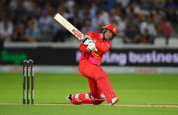 Match 26, 1st Inns: All sixes