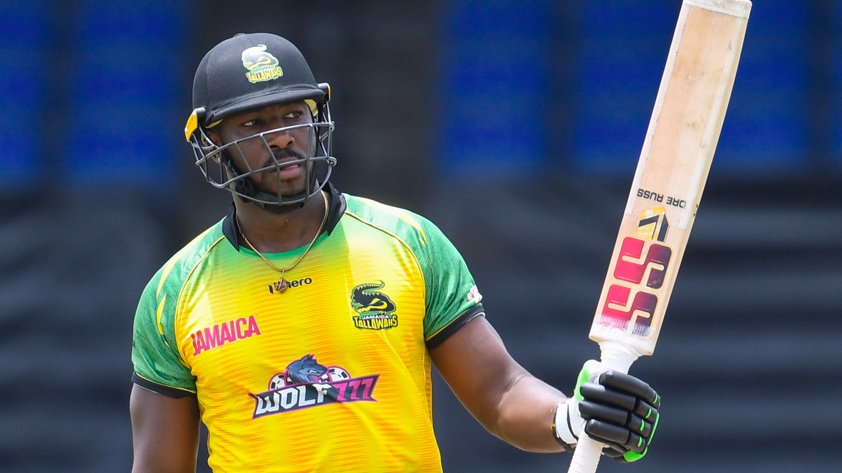 Russell smashes fastest CPL fifty