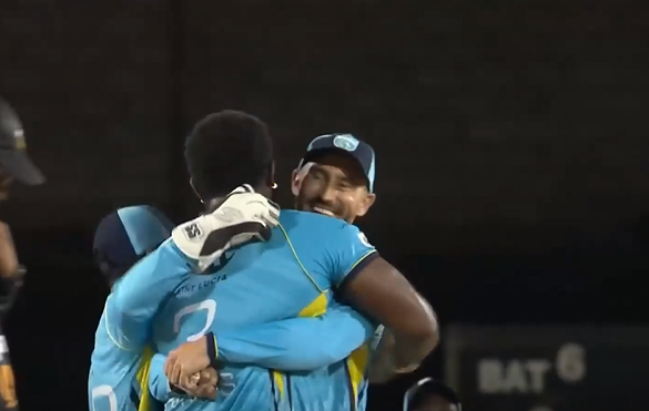 St Lucia ne St Kitts and Nevis ko 61 runs se di maat
