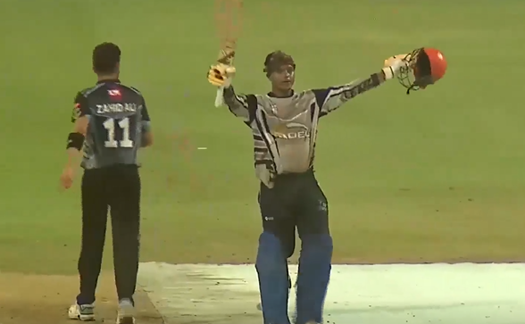 Abhay Jotin's swashbuckling knock of 124