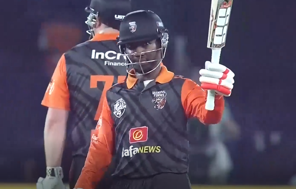 5 Fours, 4 Sixes! Tatenda Taibu's quickfire knock of 54