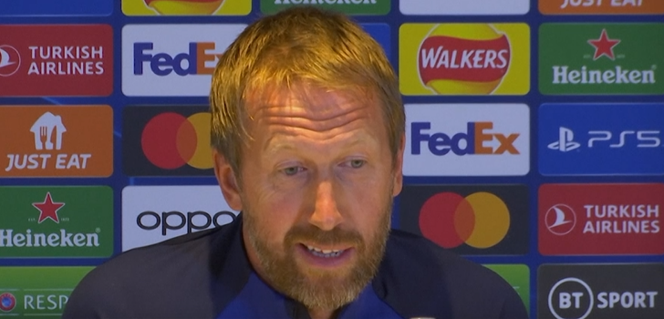 Potter pleased with players' attitude ahead of his first UCL game