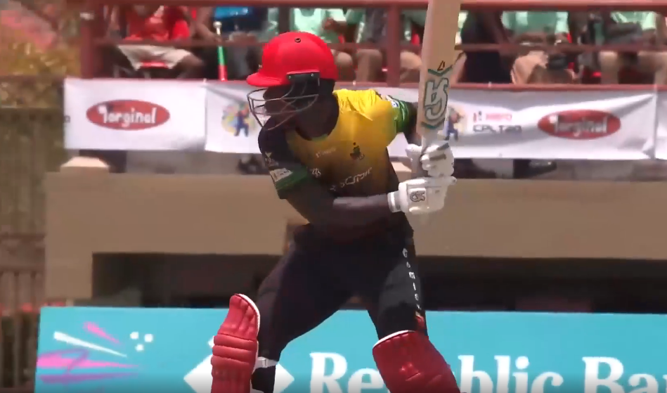 5 sixes, 6 fours! Rutherford's blazing knock of 78