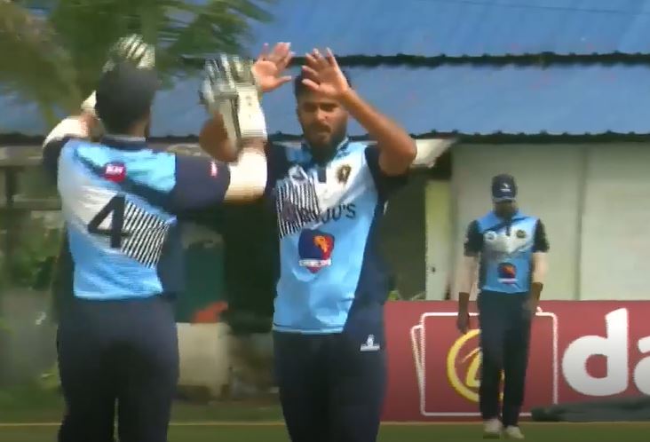 4 for 19! Chandran rattles Tuskers batting line-up