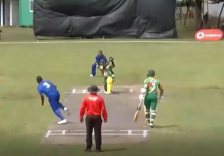 57 off 37! Mansale hits a valiant knock