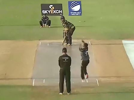 6 Fours 7 Sixes! Ansar's sensational knock of 75