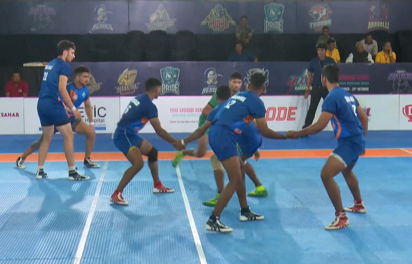 Yuva Kabaddi Series Monsoon Edition: SS v AAS – Highlights