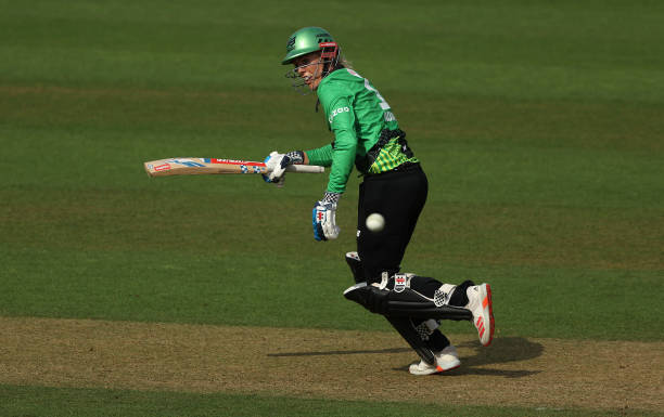 Georgia Adams' resilient knock of 38 helps SOB-W reach 134