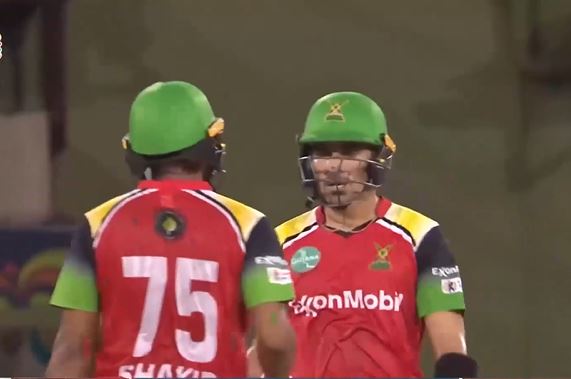 Gurbaz, Shakib shine as Guyana thrash Trinbago by 37 runs