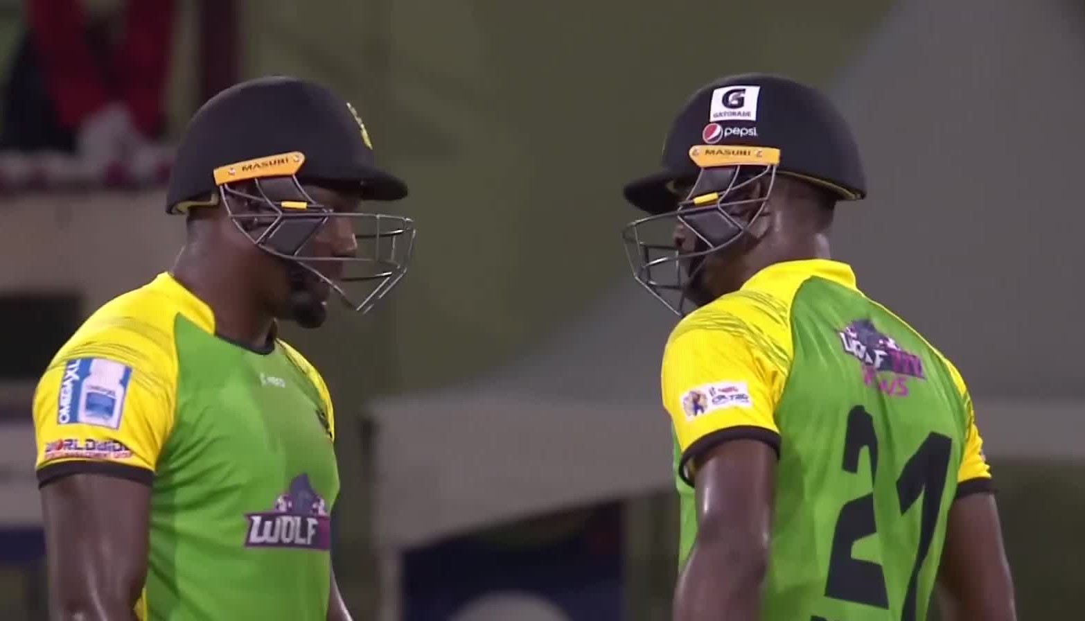44466! Wasim, Brooks run riot against Guyana