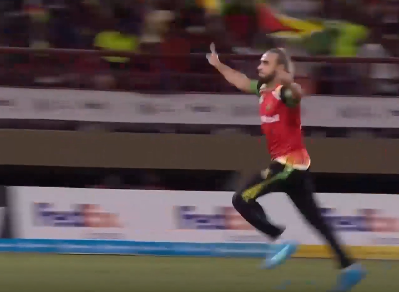 6 and OUT! Tahir gets his revenge