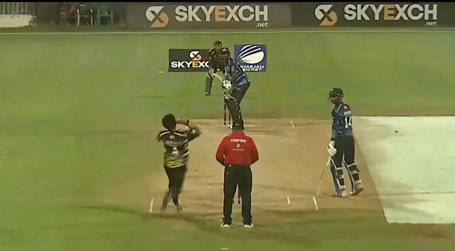 3 wickets at an economy of 3.3! Gangadharan bowls a top spell