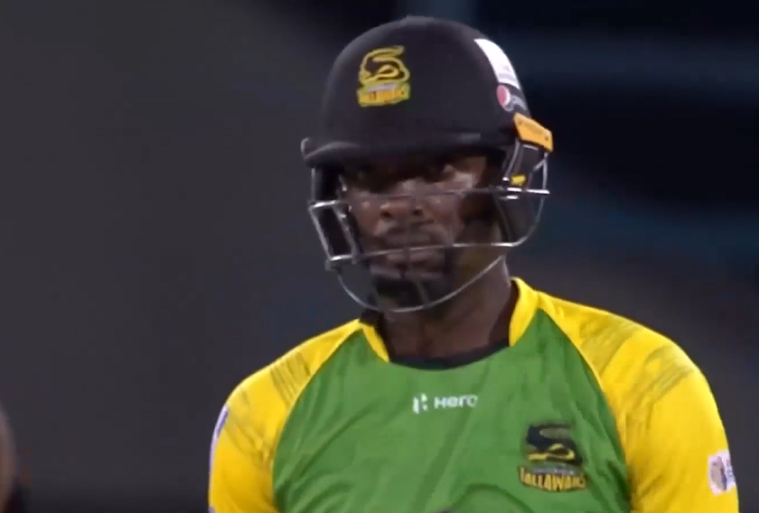 Brooks plays an attacking knock of 47 runs