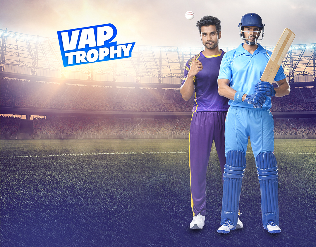 Match 1 of vap trophy: jolly rovers cc vs swaraj cc banner