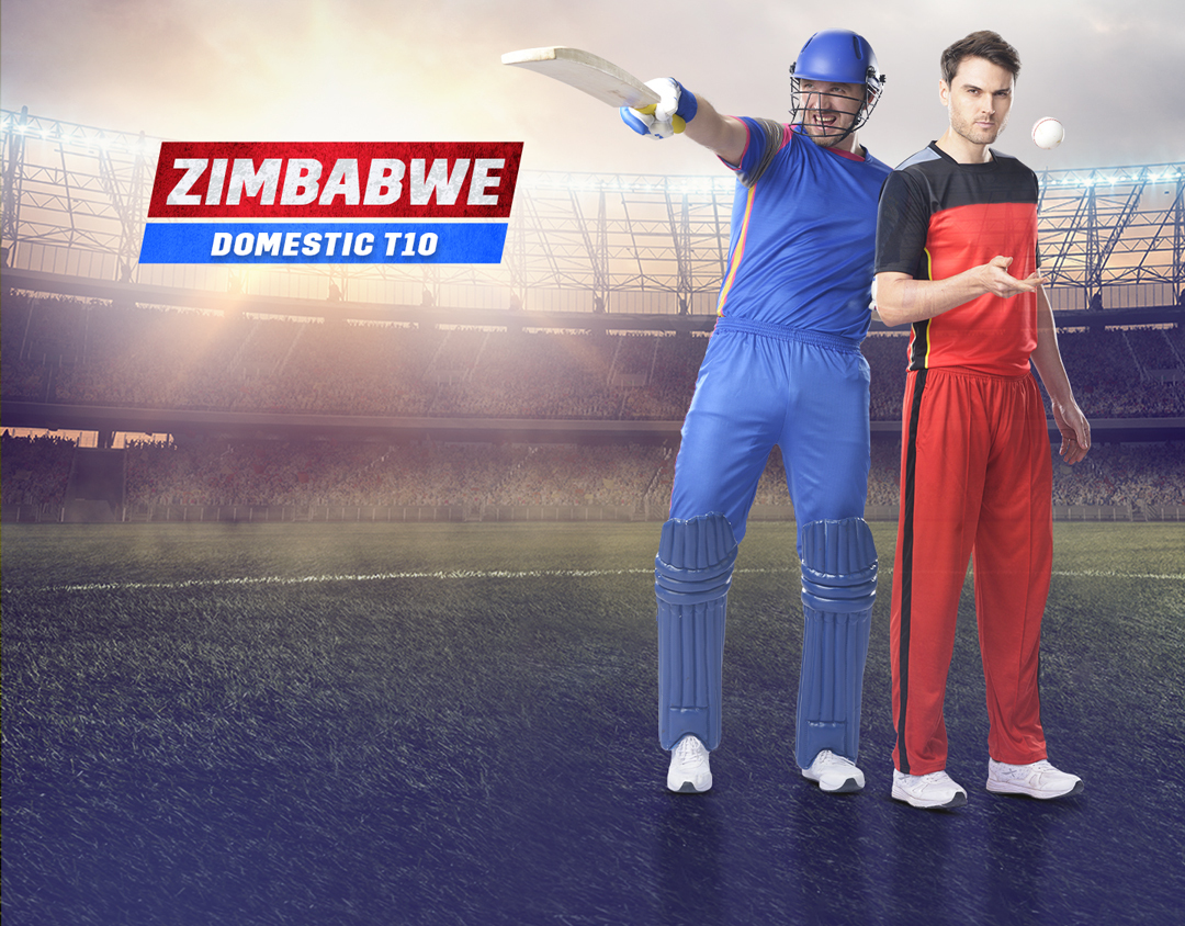 Match 27 of zim domestic t10: bulawayo athletic club vs takashinga patriots 2 cricket club banner