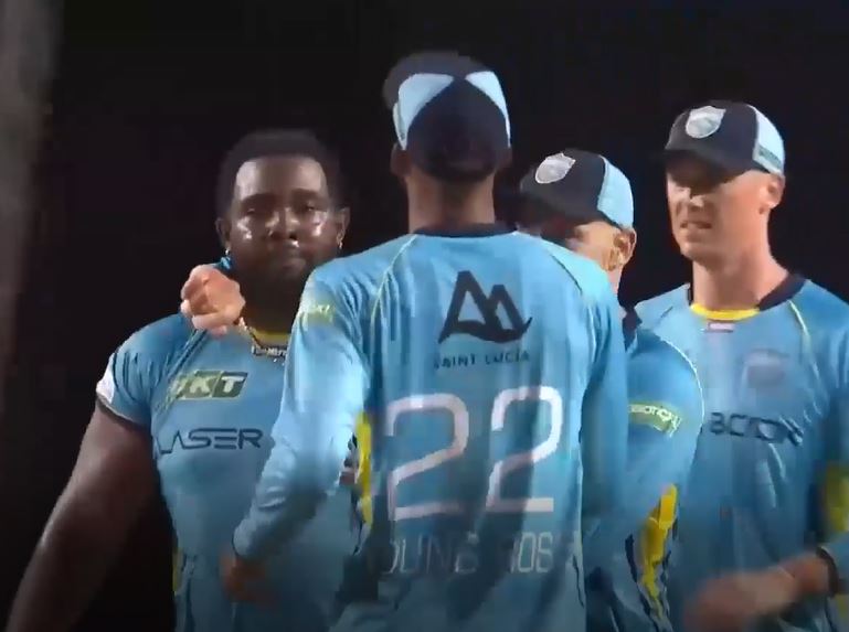 Romanchak match mein Lucia Kings ne Knight Riders ko 1 run se haraya