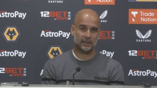 'We were fortunate against Wolves KO time' - Guardiola