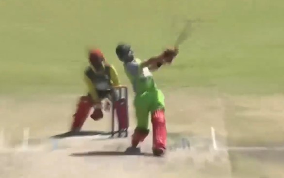 44 off 15! Raza smashes BAC bowlers