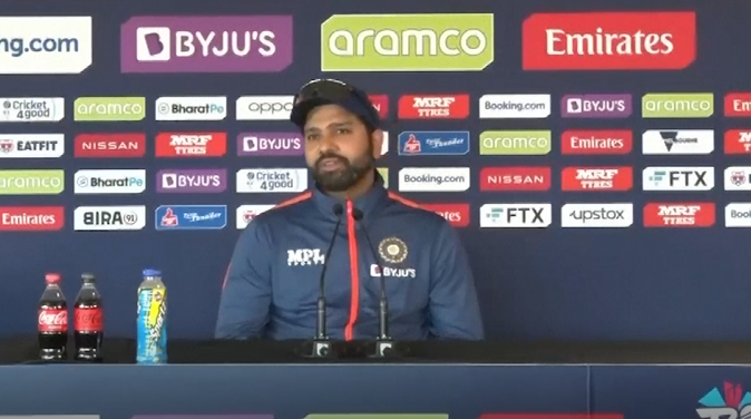 "We are focused on our preparations for tomorrow" - Rohit Sharma