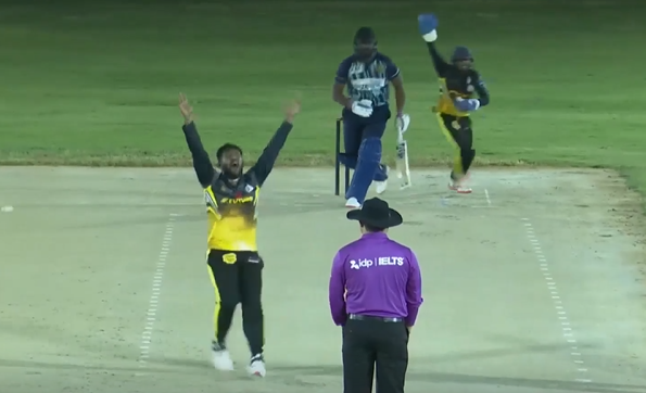 Aslam's 3-fer wins it for Al Hajery