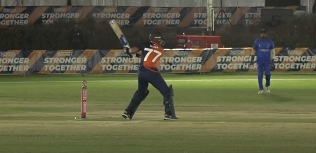 75 off 25! Musa Ahmad sculpts Netherland-XI's chase