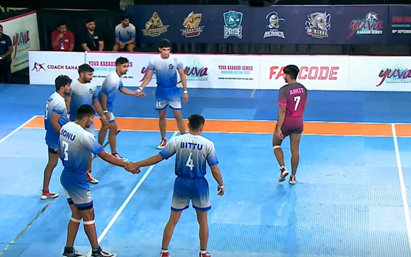 Nitin Dhankar stars again to guide Heroes home