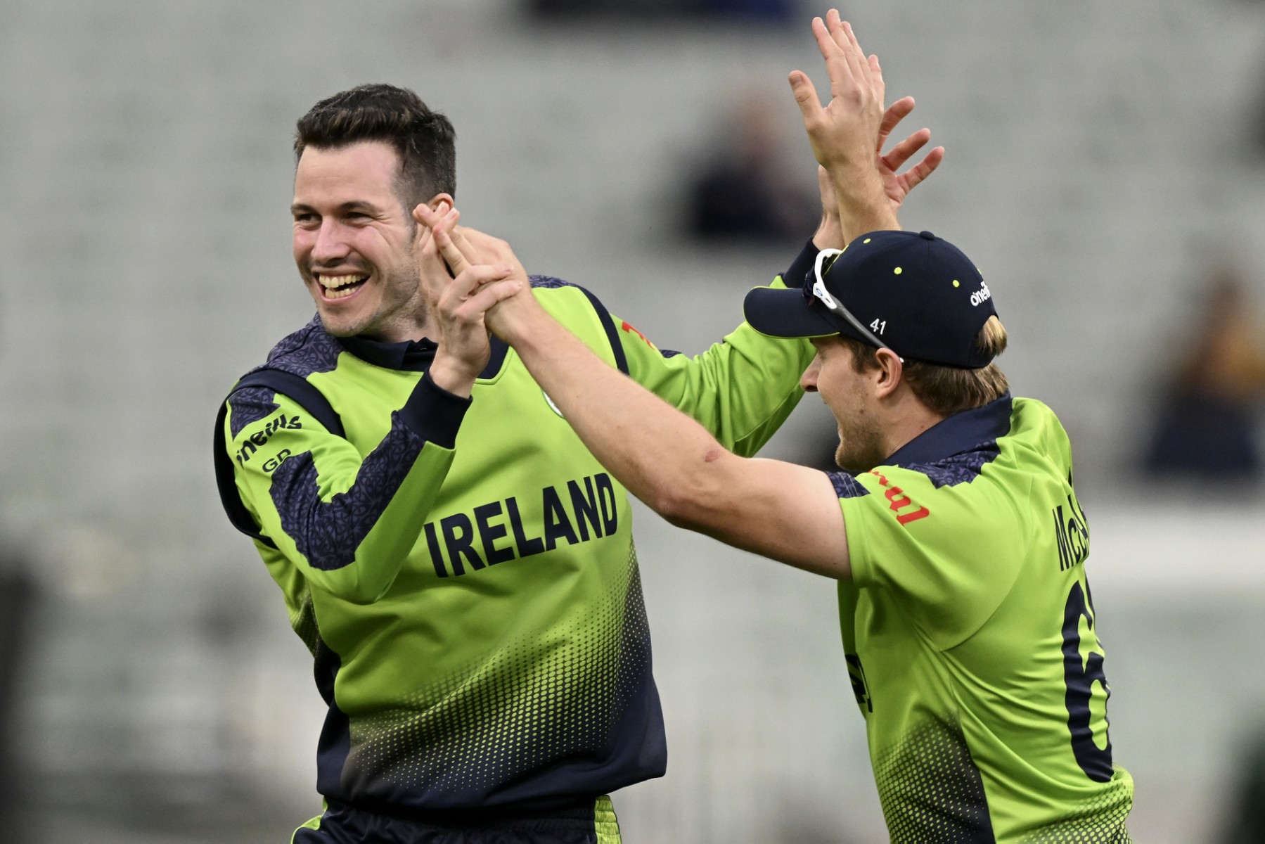 IRE beat ENG by 5 runs in a rain-wrecked match