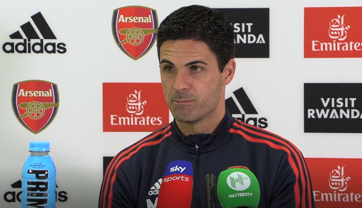 'I cannot wait to see the atmosphere' - Arteta on facing Spurs