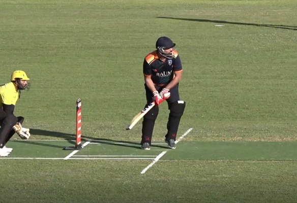 Mehboob Ali's quickfire knock of 59*
