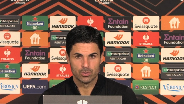 Arteta urges Arsenal to dominate Forest ahead of EPL clash
