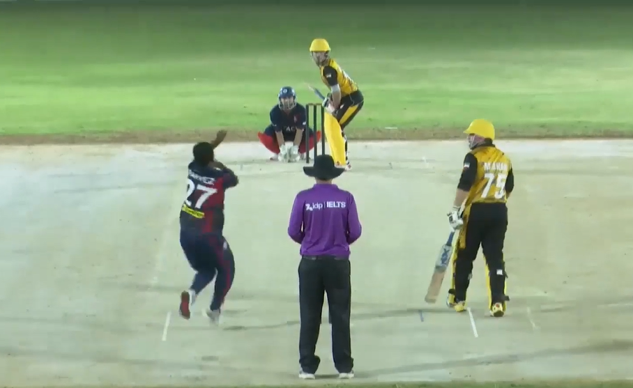 250 Strike-Rate! Basir Khan hits a swashbuckling knock of 50