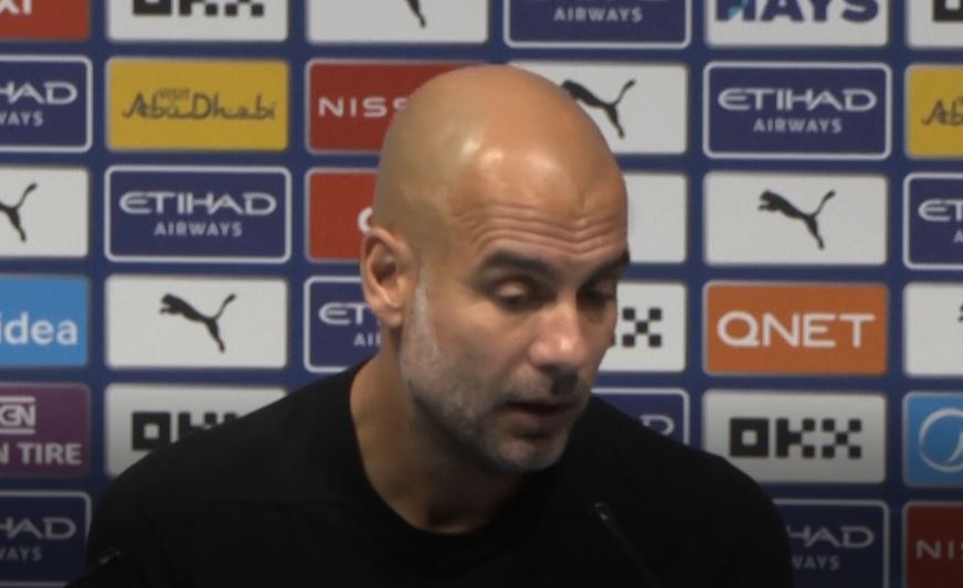 He should have scored three goals: Pep on Haaland