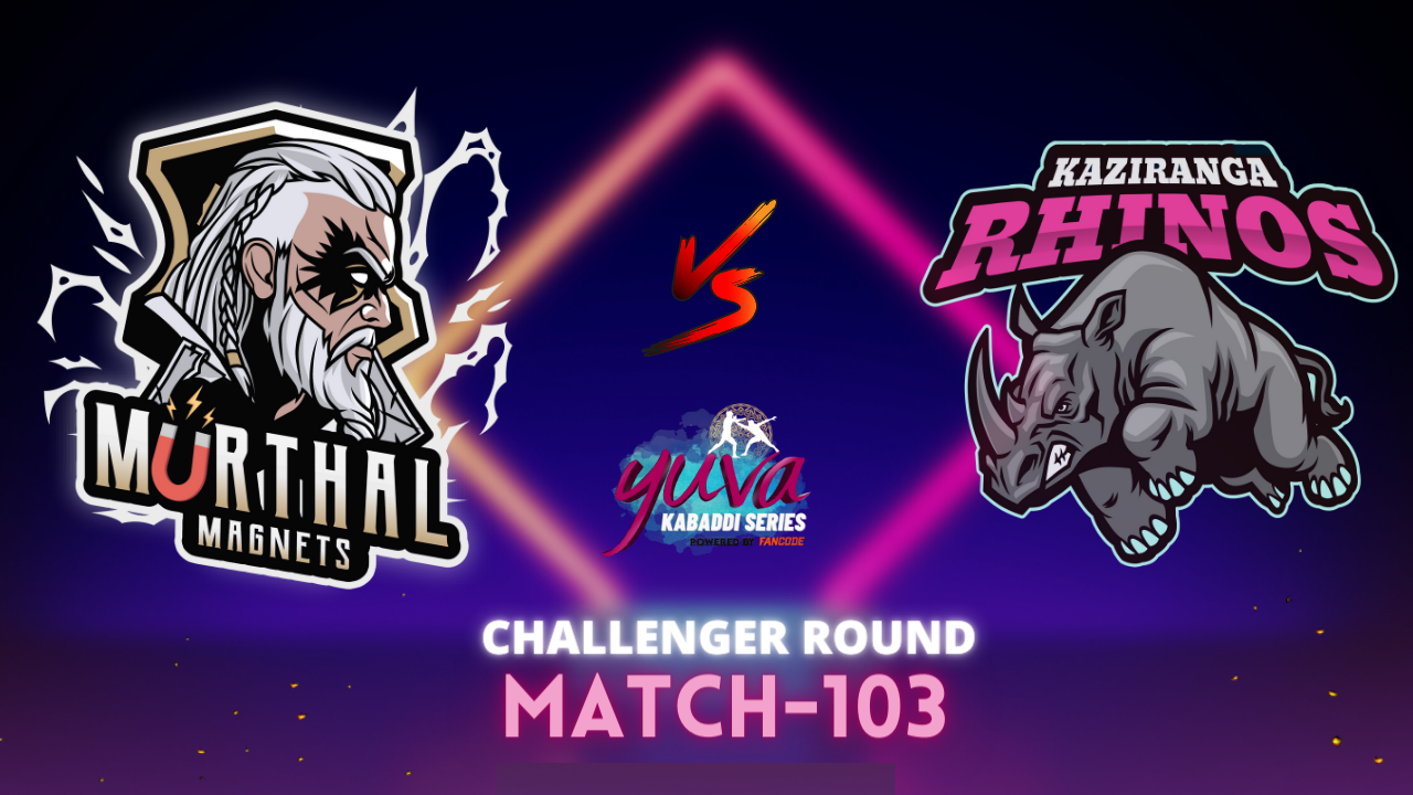 Match 103: Murthal Magnets v Kaziranga Rhinos – Preview