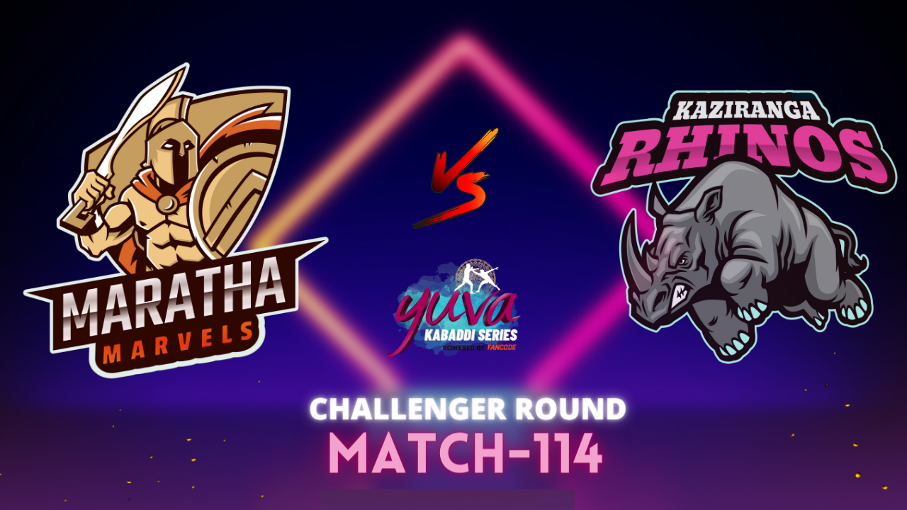 Match 114: Maratha Marvels v Kaziranga Rhinos – Preview