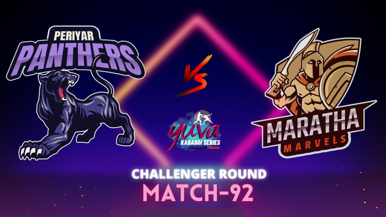 Match 92: Periyar Panthers v Maratha Marvels - Preview