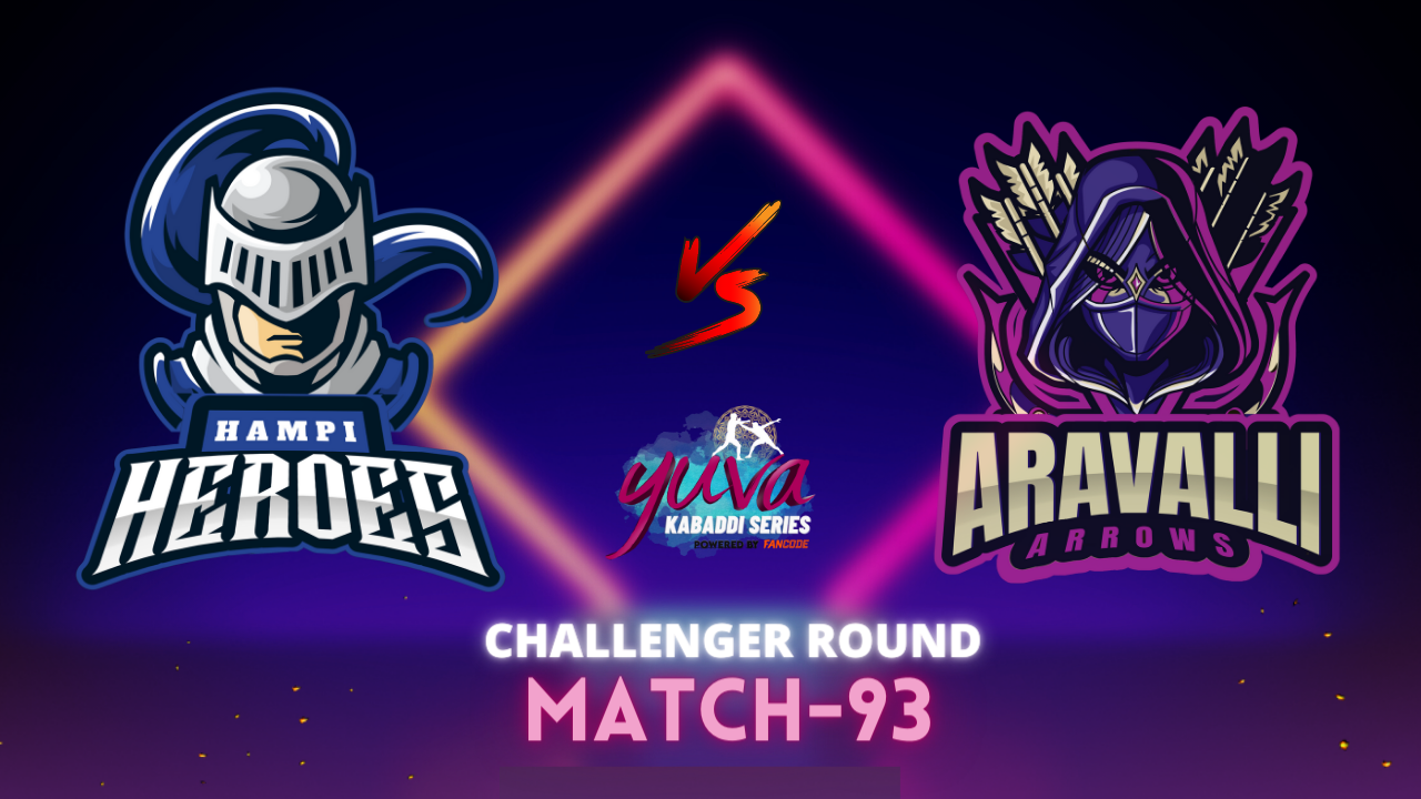 Match 93: Hampi Heroes v Aravalli Arrows – Preview